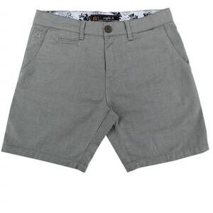 NEW EIGHT X men's slim fit textured shorts in olive